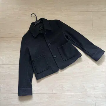 [ 새상품급 ] ZARA 숏 코트 그레이