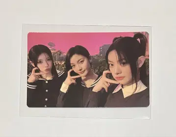 illit 민지 모카 이로하 유닛 트레이딩 카드 bomb target