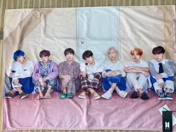 택 포함 새상품! 공식 BTS Home blanket