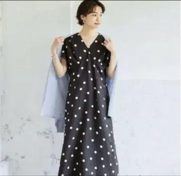 URBAN RESEARCH 프렌치 슬리브 린넨 원피스 36
