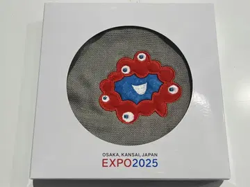 익명 배송 일본제 미야쿠미야쿠 자수 로고 손수건 그레이 2025