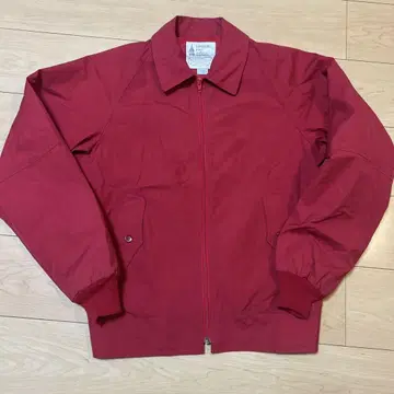 80s USA London Fog 스윙탑 레드 오모시