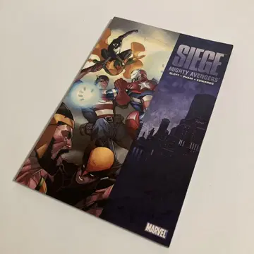 아메리칸 코믹스 영어 SIEGE:MIGHTY AVENGERS