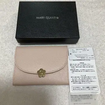 마리콴트 MARY QUANT 카드 케이스 명함지갑 라운드 데이지