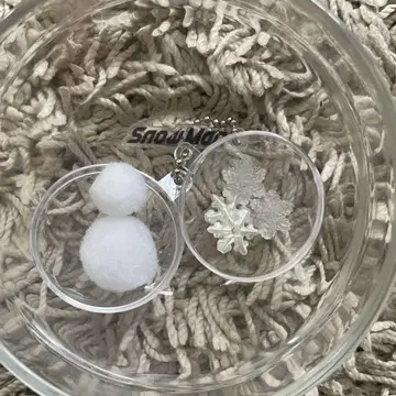 SnowMan 1st Popup 한국 스노우볼 키링