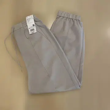 BEAMS HEART 린넨 라이크 조그 팬츠