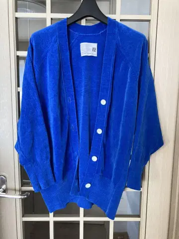 PASSIONE 파시오네 가디건 파랑 블루