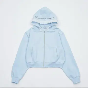 Smyeon 레이스 컴팩트 지퍼 후디