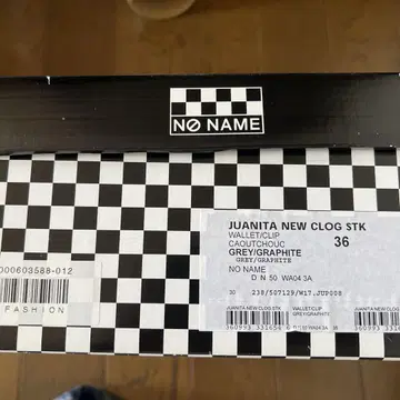 NO NAME. 백 밴딩 샌들