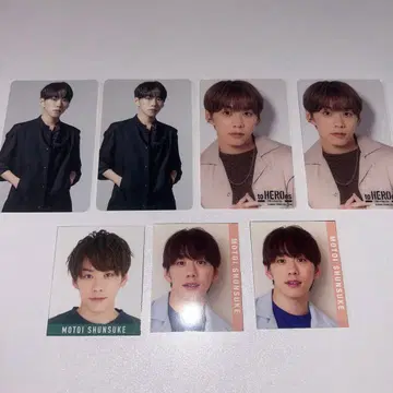 모토슌스케 to HEROes 클리어 카드 IMPACT 포토 카드 데타카