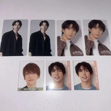 스즈키 타이가 to HEROes 클리어 카드 IMPACT 포토 카드