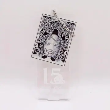 NieR 15주년 기념 지워지지 않는 기록 트레이딩 키링 화이트북