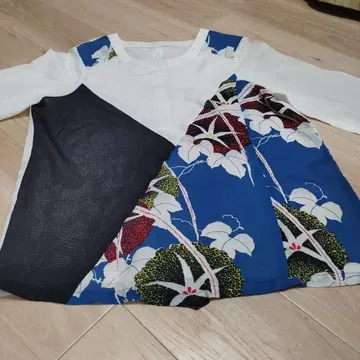 명주 기모노 리메이크