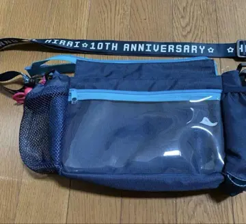 매지컬 미라이 10주년 나일론 네이비 숄더백 하츠네 미쿠