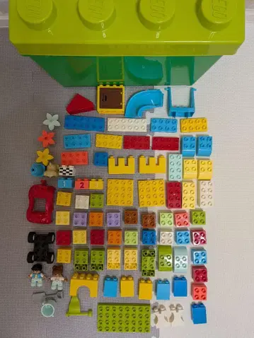 LEGO 듀플로 블록 컨테이너 포함