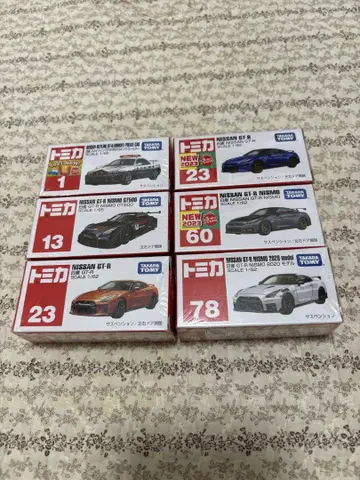 토미카 닛산 스카이라인 GT-R NISMO 6개 세트