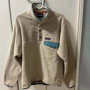 Patagonia 신틸라 스냅 T 플리스 베이지