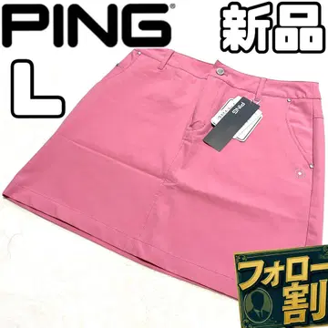 [팔로우 할인] 새상품 PING 골프 스커트 크로스무빙 L 사이즈