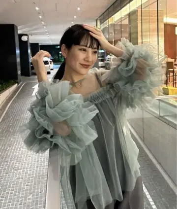 데코라티브 튤 탑스