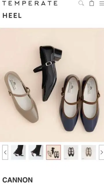 TEMPERATE 텐파레이트 CANNON 36 스트랩 메리 제인