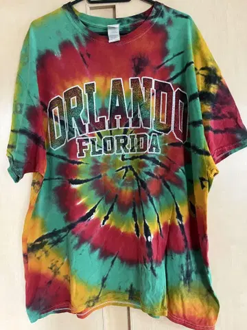 ORLANDO FLORIDA 타이다이 T셔츠