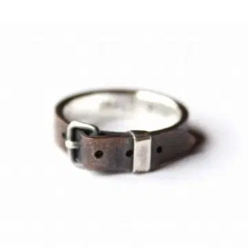 smallright 벨트 반지 copper&silver