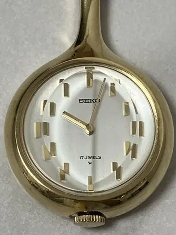 가동품 SEIKO 펜던트 시계 수동 와인딩