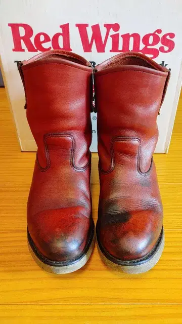 REDWING 레드윙 페코스 866 그린 독 택 9E 94년식 단종품