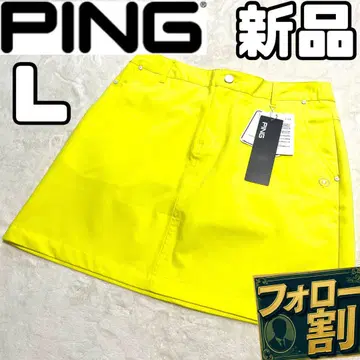 [ 팔로우 할인 ] 새상품 PING 스트레치 스커트 크로스무빙 L 사이즈