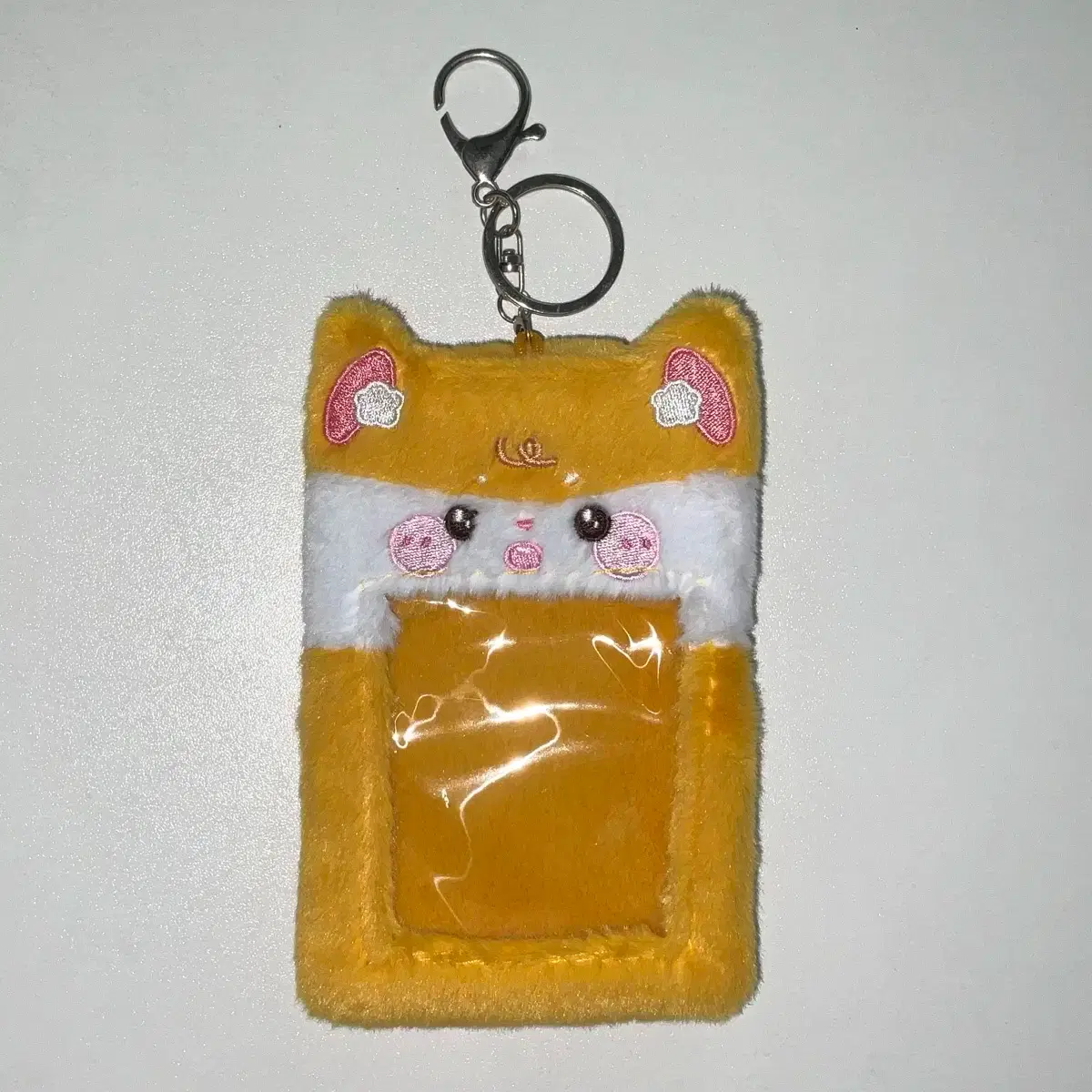 Poca holder, fur poca holder, poca case, fluffy poca holder, cat poca holder