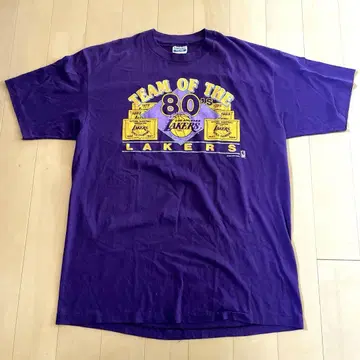 빈티지! HANES TEAM OF THE 80's LAKERS 티셔츠