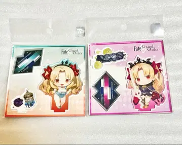 fgo 캐릭터 아크릴 스탠드 세트 엘레쉬키갈 2종