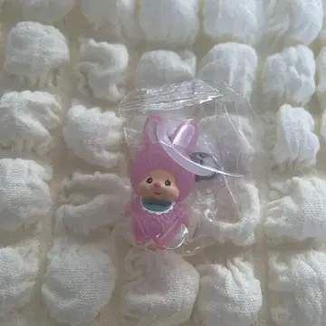 몬치치 가챠가챠 메지루시 액세서리 침탄(핑크ver.)