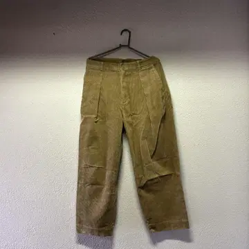 디키즈 코듀로이 와이드 팬츠 베이지