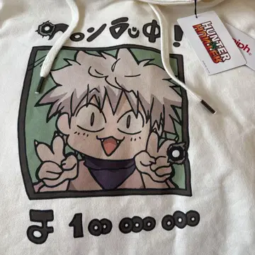 graniph HUNTER x HUNTER 콜라보 키루아 반팔 후드티