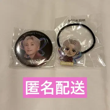 FANTASTICS 야기 유세이 캔뱃지 머리끈