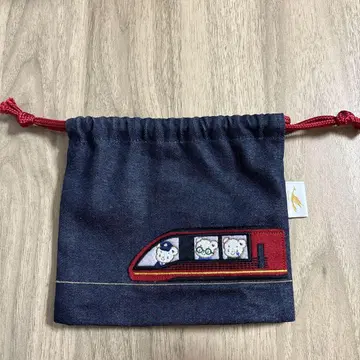 [ 중고 ] 파미리아 복조리 파우치 긴테츠 히노토리 콜라보