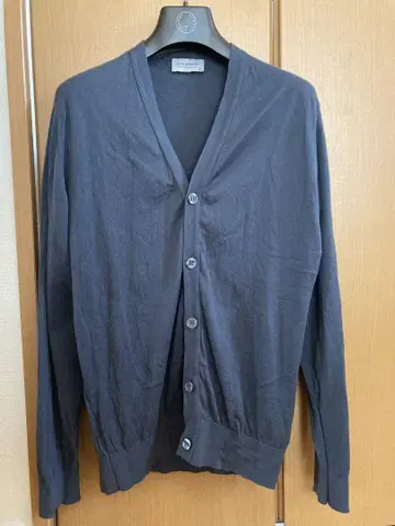 JOHN SMEDLEY WYATT 긴팔 V넥 니트 가디건