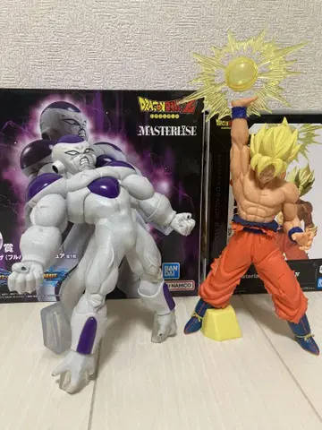 드래곤볼 피규어 2체 세트 제일복권 프리저 G x materia