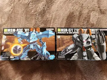 HG 1/144 하이 고그 & 즈고그 E 건담 프라모델