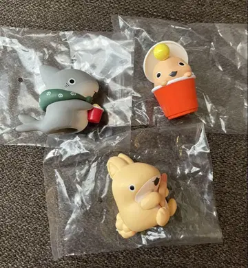 3개 세트 영화 외출 아기상어 입장객 특별 귀여운 손가락 인형