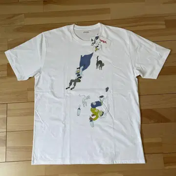 그라니프 마츠모토 타이요 철콘 근크리트 네이비 XL T셔츠
