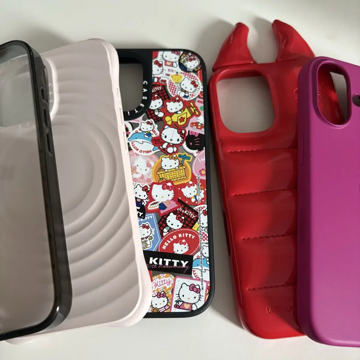 CASETiFY MAISON KITSUNÉ iPhone15 Pro Max Casetify x Maison Kitsune iPhone 15 Pro Stickers Magsafe