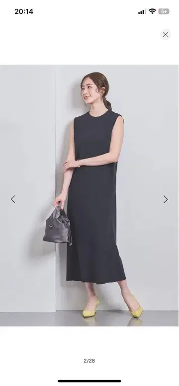 유나이티드 애로우즈 원피스 새상품급 네이비 36