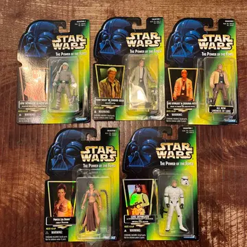 스타 워즈 피규어 5체 세트 (정품 팀)