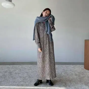 CLANE 클라네 페이즐리 루즈 원피스