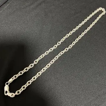 팥 체인 목걸이 실버 925 5.3mm 50cm