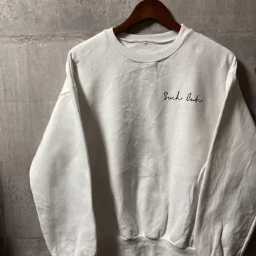 I32 맨투맨 90s 00s 빈티지 Y2K 원포인트 무지 가을