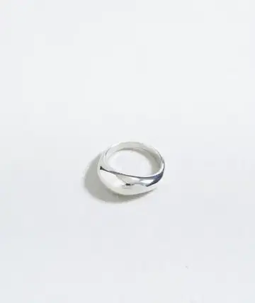 OX JEWELRY Silver Curve Pinky Ring