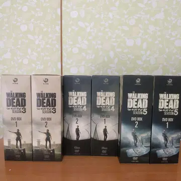 워킹 데드 컴플리트 DVD-BOX 세트 3, 4, 5 시리즈